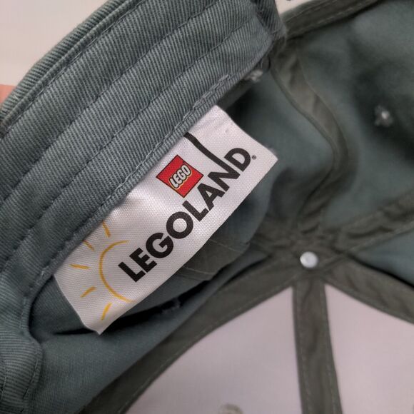 Legoland Men's Strapback Hat Multicolor Embroidered Logo Adjustable Cotton Blend - Picture 8 of 9